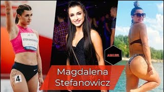 Magdalena Stefanowicz Polish Athlete [upl. by Aihsilef838]