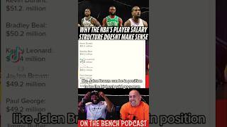 Why The Highest Paid Players List In The NBA Makes NO Sense nba basketball shorts [upl. by Caldera]