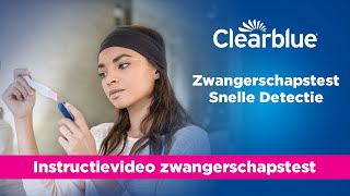 Hoe te gebruiken Clearblue® Snelle Detectie alleen voor Nederland [upl. by Nnylirak]