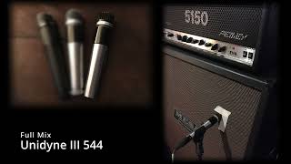 Shure Guitar Mic Shootout  SM57 vs Unidyne III 545 vs Unidyne III 544  MetalHardcore [upl. by Elletsirhc]