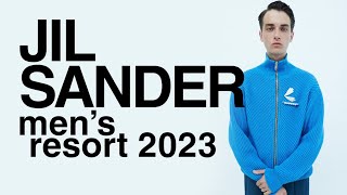 JIL SANDER MENS RESORT 2023 COLLECTION [upl. by Bailie104]