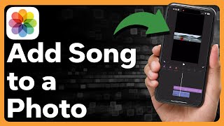 How To Add A Song To Photo On iPhone [upl. by Akcirederf]