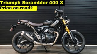 Triumph Scrambler 400X review  Is it the Triumph 400 to buy AS motovlogs [upl. by Beetner806]