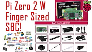 Raspberry Pi Zero 2 W AllInOne Kit  DIY Projects and Gaming [upl. by Wanda]