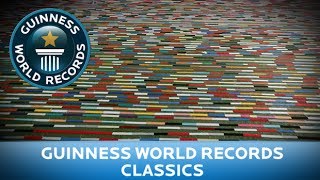 Guinness World Records Day 2013  Longest Knitted Scarf [upl. by Garvin]