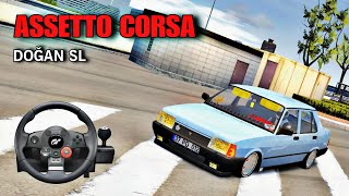 Assetto Corsa Doğan SL GAZLAMA 2K Driving force GT [upl. by Obbard]