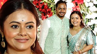 Devoleena Bhattacharjee With Husband Shanwaz Shaikh Arrive At Arti Singh Wedding Ceremony [upl. by Eislrahc714]