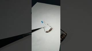 Electric Covail glow led without battery  How to light LED without batteryHow Electric Coils Work [upl. by Patrizio]