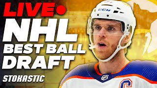 LIVE NHL Best Ball Draft Strategies amp Picks Revealed [upl. by Jude]