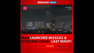 IRAN attacked ISRAEL😳🤯over 200 ballistic missiles were fired 🔥 [upl. by Orhtej681]