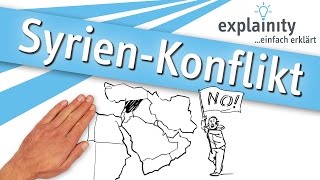 SyrienKonflikt einfach erklärt explainity® Erklärvideo [upl. by Koziarz172]