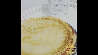 Recette de Crêpe Légère  Moelleuse et Inratable [upl. by Irehs]