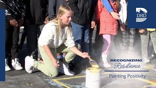 Painting Positivity at Foxboro Elementary [upl. by Atteroc84]