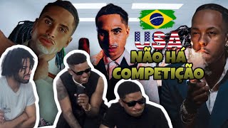 🇧🇷 GRINGOS REAGEM A MATUÊ FEAT Rich The Kid  Conexões De Mafia  🥵😱🇺🇸 01 DO TRAP [upl. by Kan]