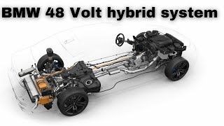 BMW 48 Volt Mild hybrid drive in under 7 minutes [upl. by Onitsirc]