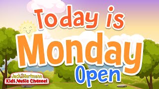 Today is Monday  Open Version  Jack Hartmann [upl. by Llenhoj393]