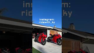 Panigale V4 vs Panigale V2 Exhaust Sound Off Idle Revs [upl. by Erdnua757]