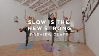 Intermediate Advanced Vinyasa Yoga Flow Class with Dylan Werner  Preview Class [upl. by Belshin]