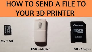 How to send a file GCode to your 3D Printer  Easy Tutorial  STEP BY STEP [upl. by Odlabso]