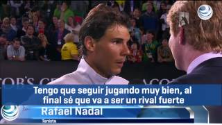 Nadal derrota a Federer en abierto de Australia [upl. by Jerrie134]