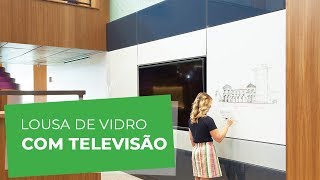 Lousa de Vidro com TV [upl. by Sokin]