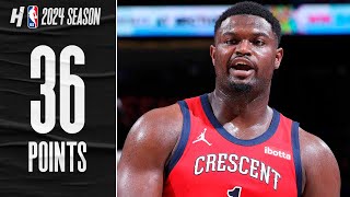 Zion Williamson 36 PTS on 1317 FG vs Timberwolves 🔥 FULL Highlights [upl. by Alor895]