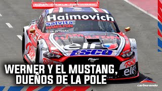 Turismo Carretera  ¡Histórico Werner y el Mustang dueños de la primera pole del 2024 [upl. by Loginov]