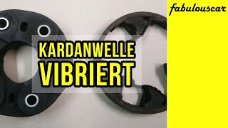 Kardanwelle vibriert  MercedesBenz [upl. by Eaves470]