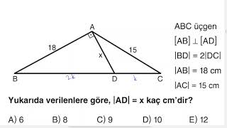 ÜÇGENDE BENZERLİK  ORJİNAL YAYINLARI [upl. by Ydurt]