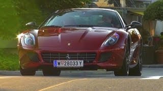 Ferrari 599 GTB  Accelerations and Rev [upl. by Cohette]