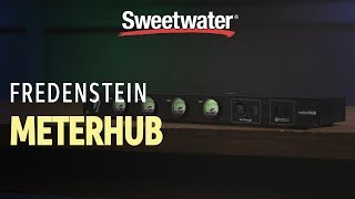 Fredenstein MeterHUB Quad VU Meter Module Demo [upl. by Gaven]