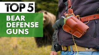 TOP 5 Best Bear Defense Guns In 2023 [upl. by Manwell]