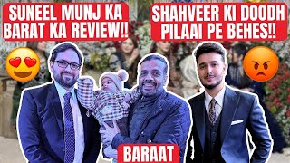 Shahveer Jafry amp Suneel Munj Shaadi Par  Baraat Entrance  Vlog 36 4K60fps [upl. by Atteuqahc]