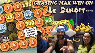 CHASING MAX WIN ON LE BANDIT VS LE PHARAOH EP19 [upl. by Lindblad]