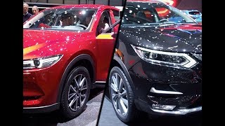 2017 Mazda CX5 vs 2017 Nissan Qashqai [upl. by Eedrahs]