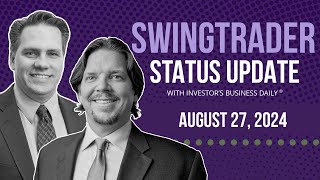 SwingTrader Status Update August 27 2024 [upl. by Dnomra]