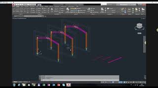 02 Open an Advance Steel model within AutoCAD with Object Enabler [upl. by Acina]