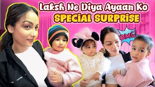 Laksh Ne Diya Ayaan Ko Special Suprise [upl. by Drarehs806]