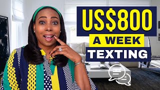 Make US800 A Week Texting Chatting With These 10 Websites  Available Worldwide [upl. by Shelley]