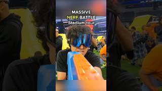 Go to a HUGE Nerf battle  Jared’s Blaster Battle touring nerf familyfun [upl. by Timotheus48]