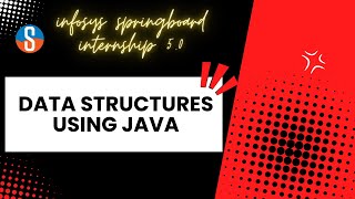 DATA STRUCTURES USING JAVA answers 100 Infosys Springboard Intership 50 [upl. by Cristobal255]