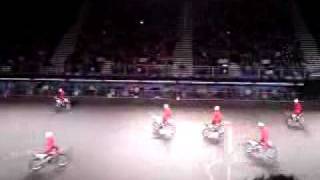 The Royal Edinburgh Military Tattoo 2010  Imps Motorcycle Display Team [upl. by Leiahtan553]