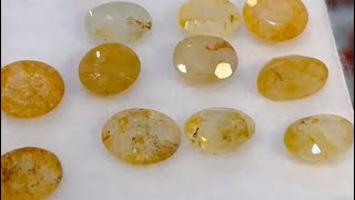 Ceylon ka pakhraj  original natural yellow Topaz mmalikstone youtube youtubeshorts [upl. by Yecnahc]