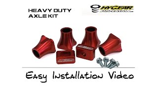 Heavy Duty Axle Kit Tutorial [upl. by Radford]