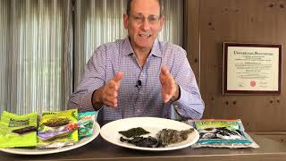 Benefits and Risks of Seaweed Snacks  Dr Tod Cooperman  ConsumerLabcom [upl. by Luanne]