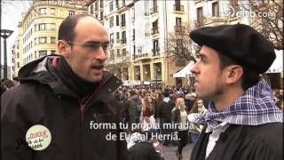 Quique conoce la fiesta de Santo Tomás en Donostia [upl. by Eeresid724]