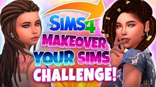 ✨ MAKEOVER CHALLENGE WITH YOUR SIMS ✨ [upl. by Elocim]