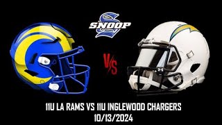 11U LA RAMS VS 11U INGLEWOOD CHARGERS [upl. by Everson]