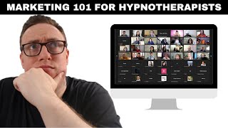 Marketing 101 For Your Hypnotherapy Business  Scott Jansen [upl. by Knighton]