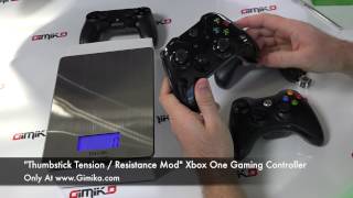 XBOX ONE Thumbstick Tension  Resistance Mod for 1995 by Gimikacom [upl. by Etnelav]